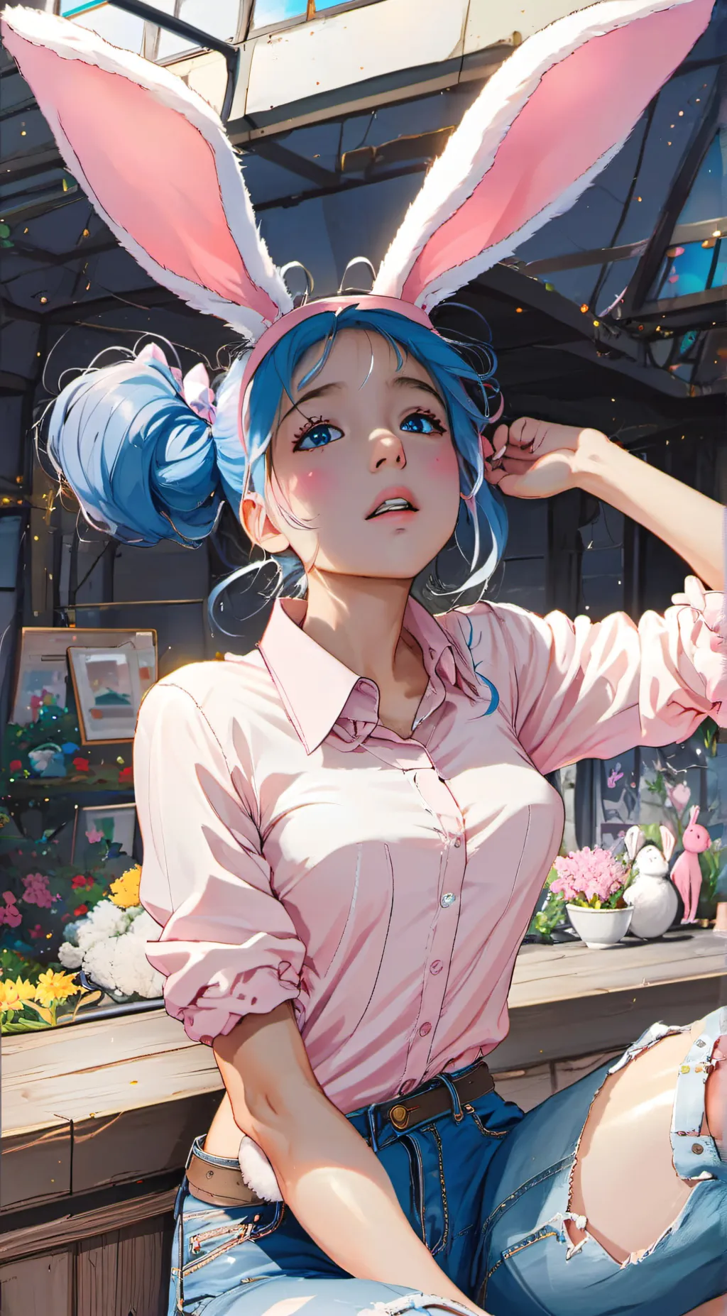 ai character: Bunchy background