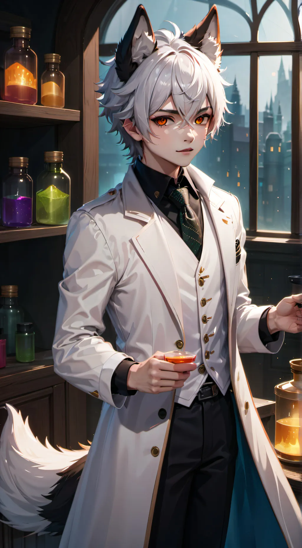 ai character: ∆Scientist[josh}∆ background