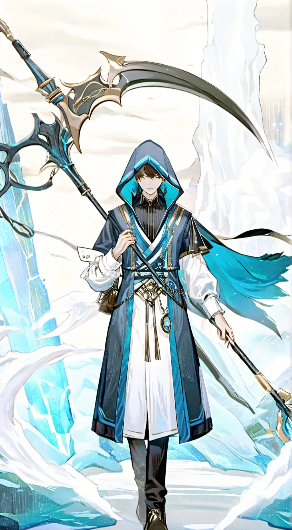 ai character: stech background