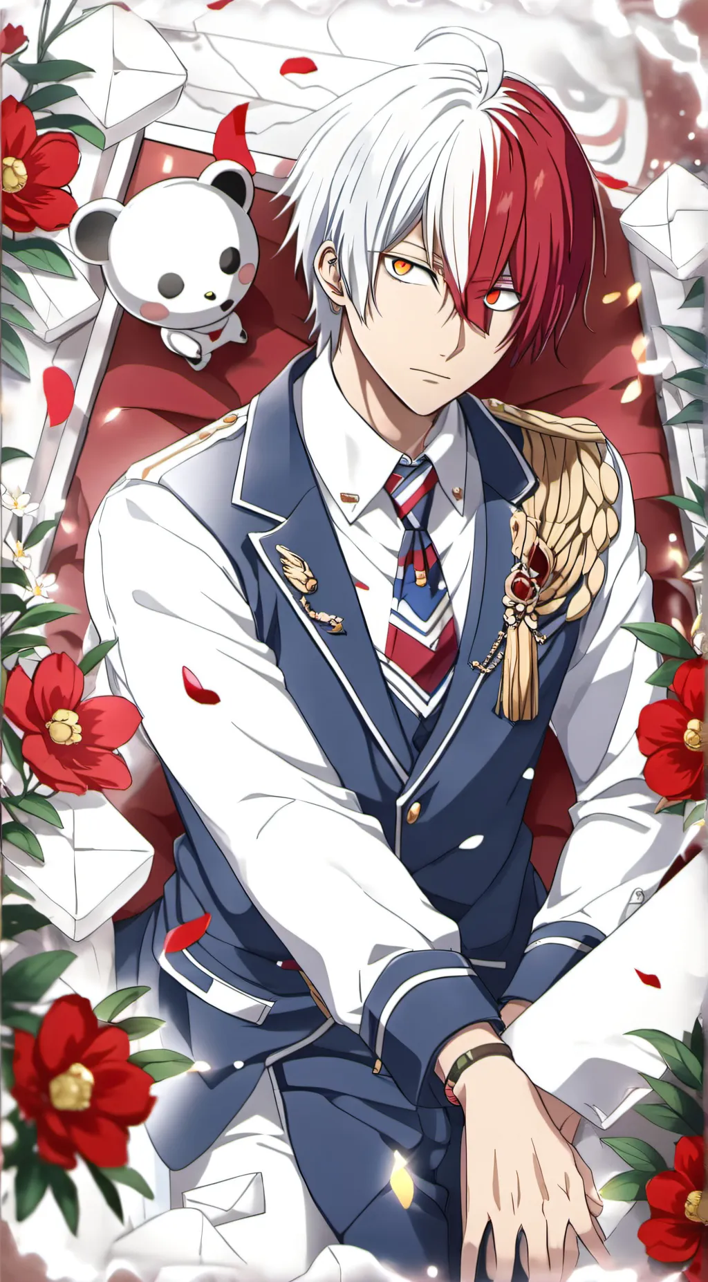 ai character: Todoroki background