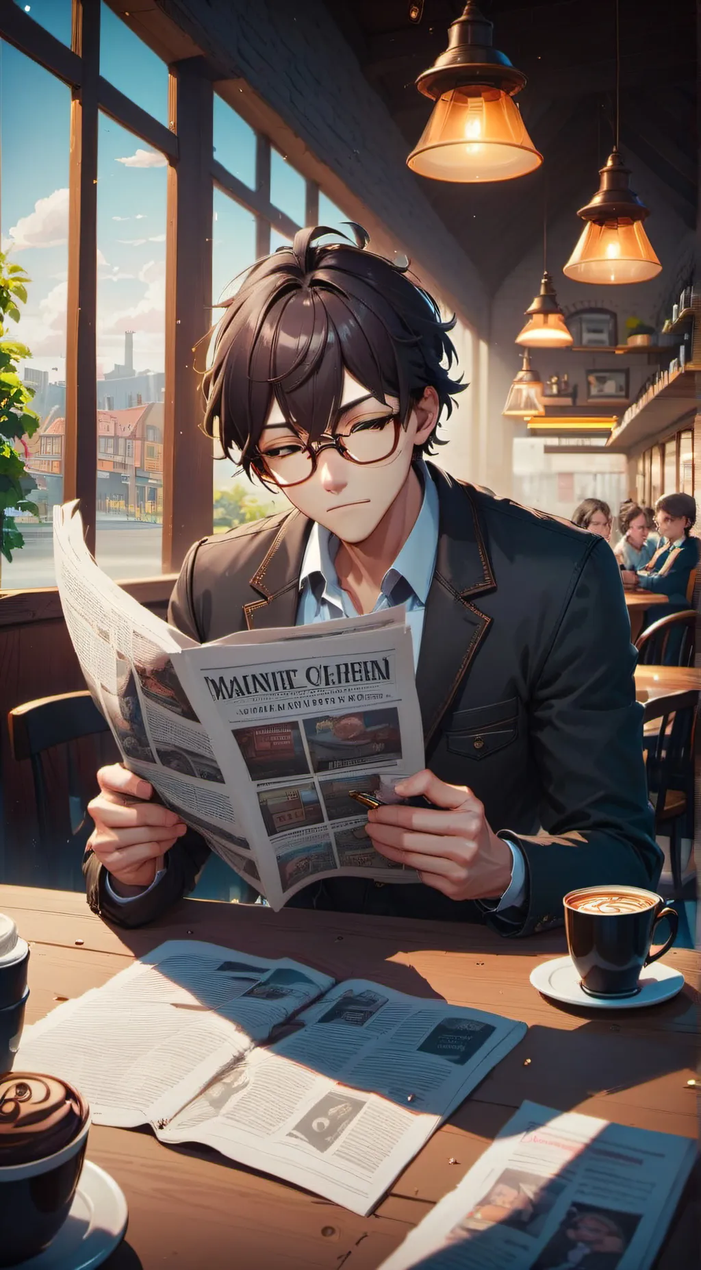 ai character: Connor background