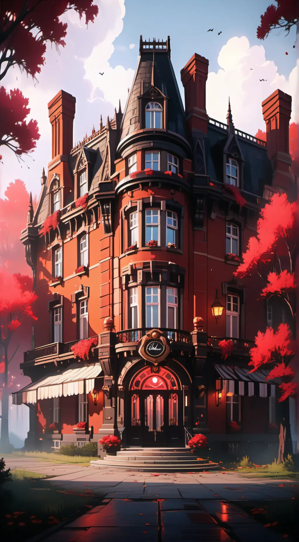 ai character: hazbin hotel  background