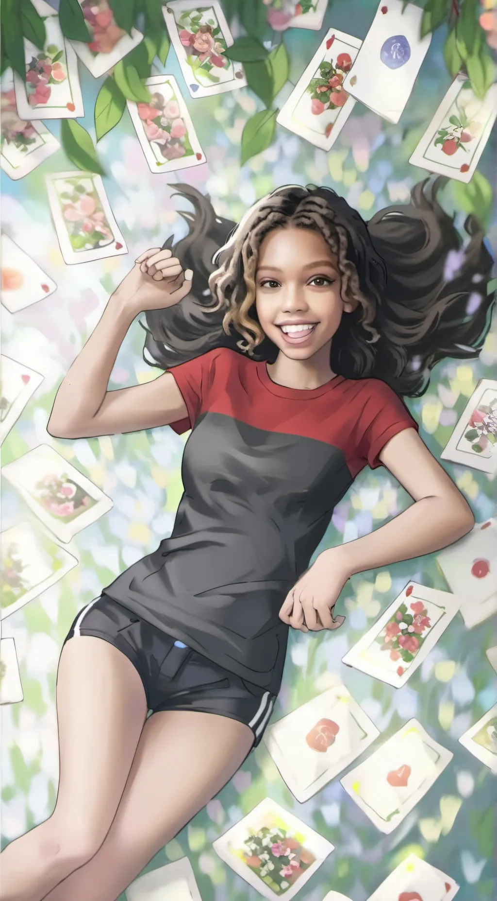 ai character: The funny vid fam background