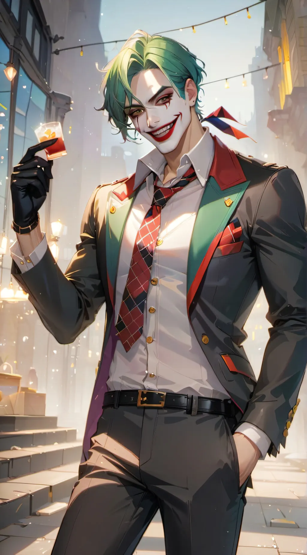 ai character: Joker Jr background