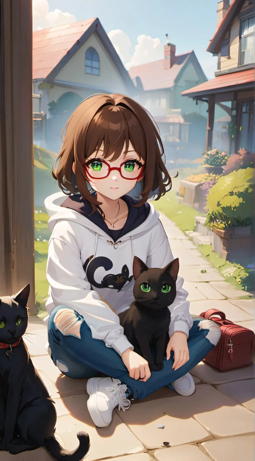 ai character: I’m better now :) background