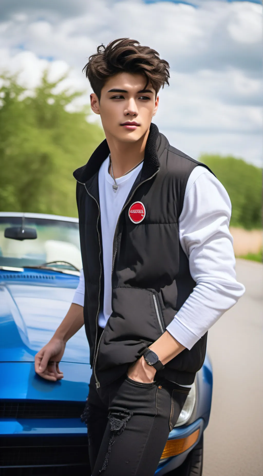 ai character: David background