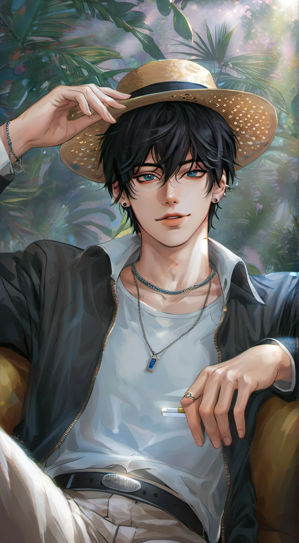 ai character: Riot background