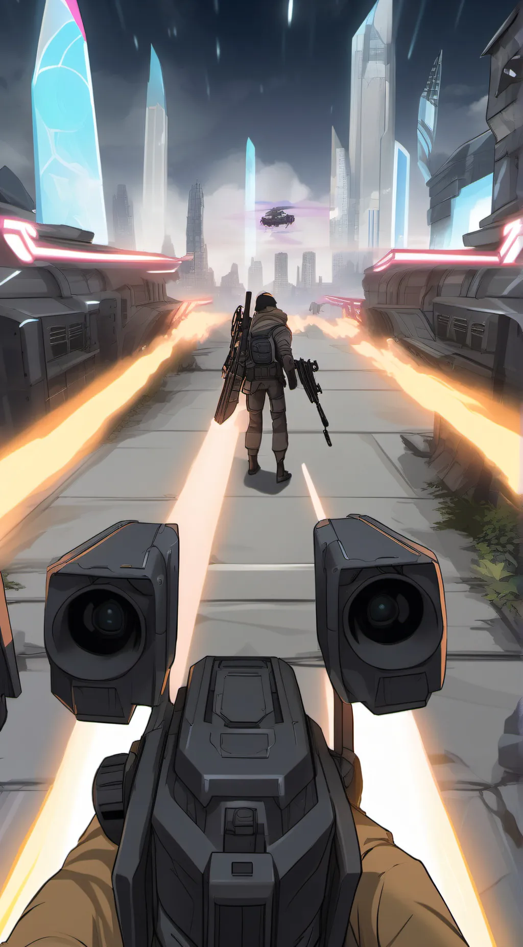 ai character: choose everything  background