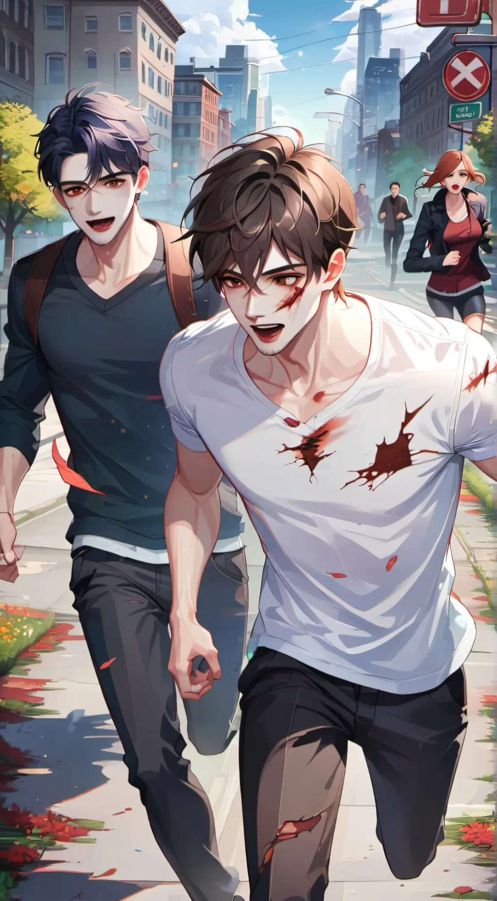 ai character: Mike] background