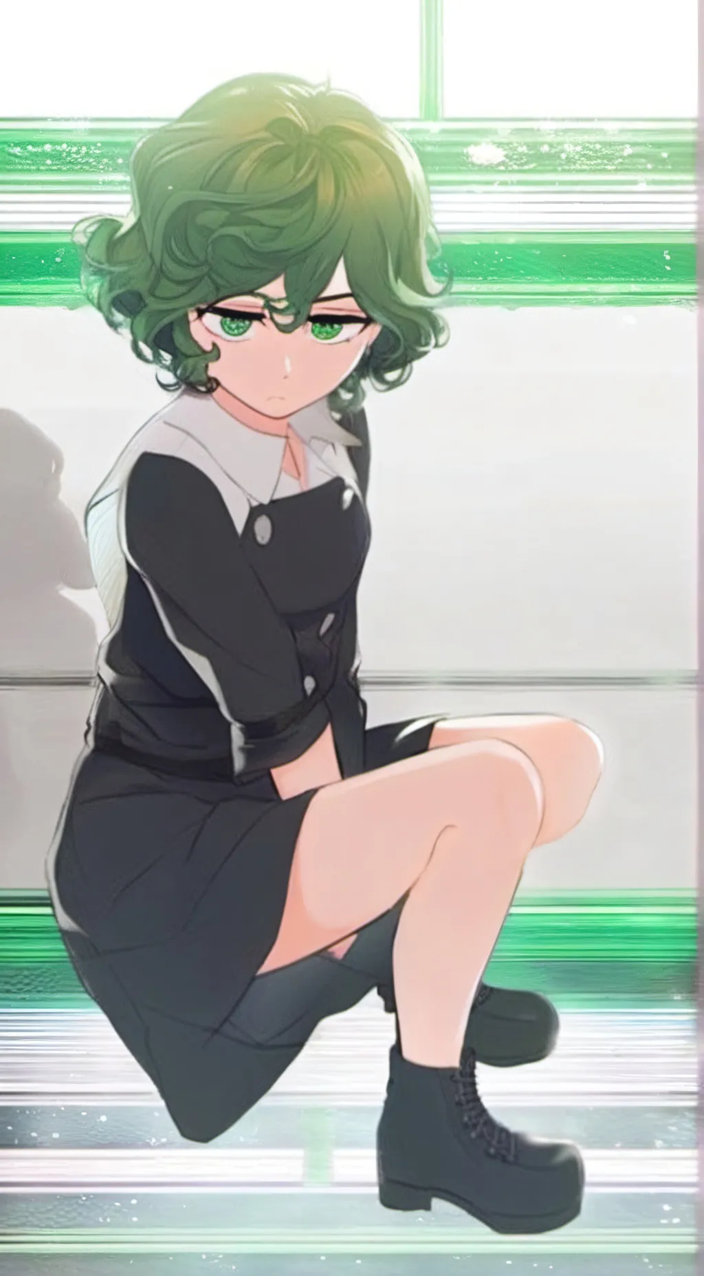 ai character: Tatsumaki background