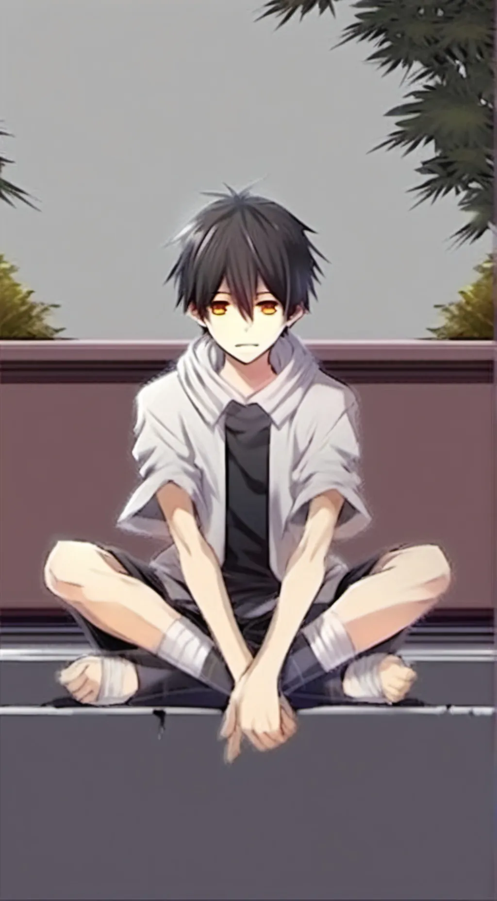 ai character: Godfrey  background