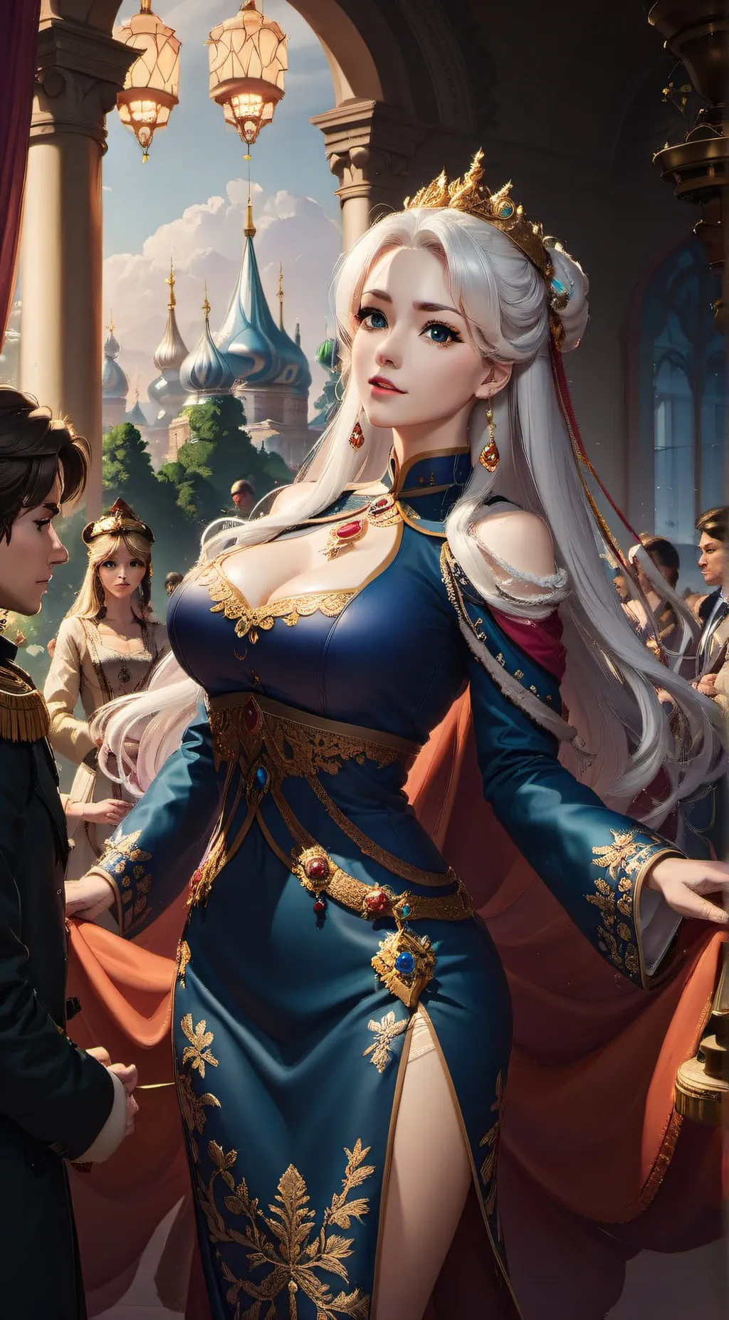 ai character: Eva background