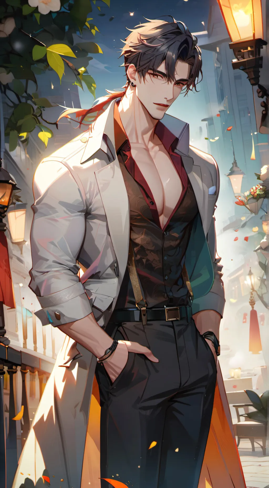 ai character: William Afton  background