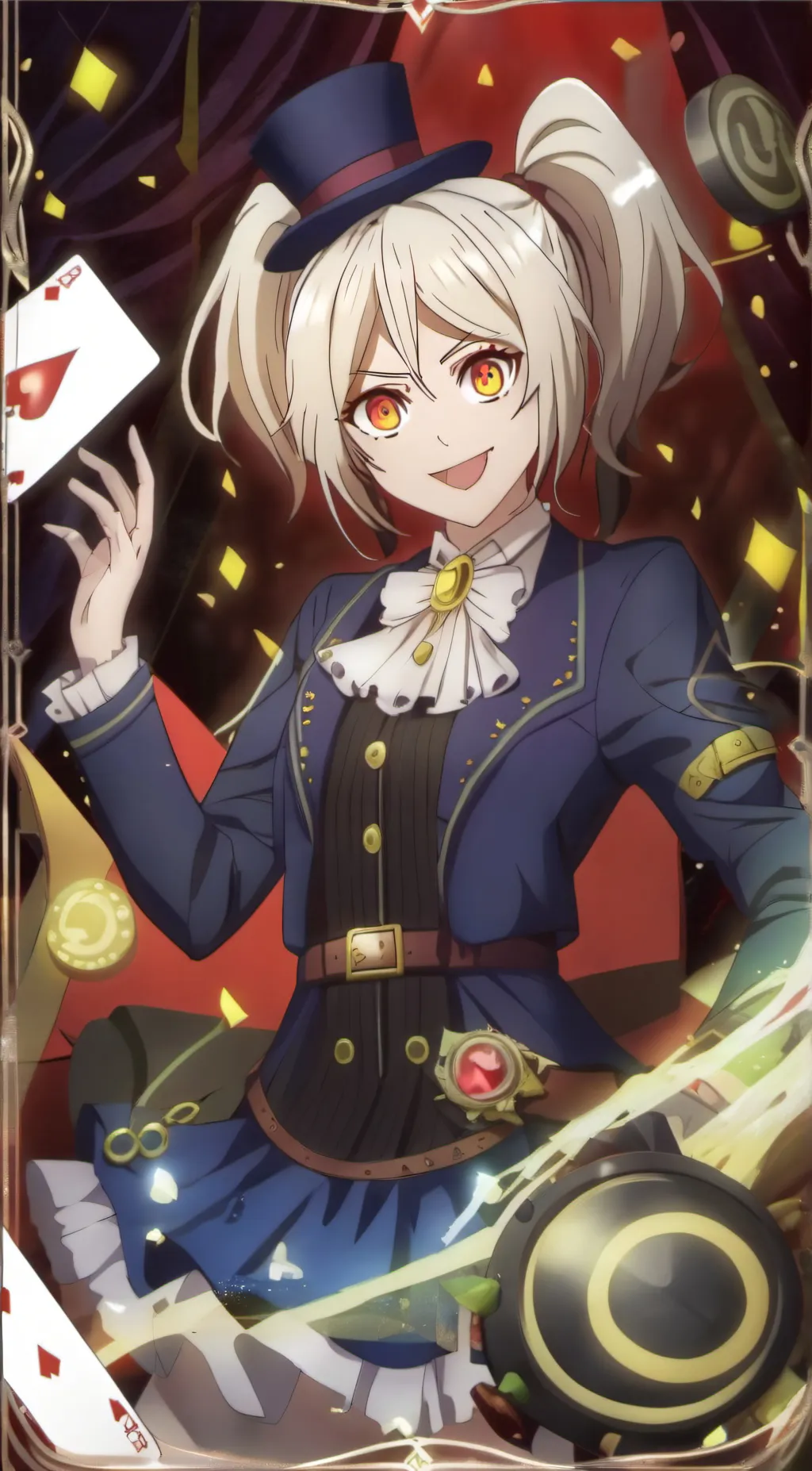 ai character: Hoshika Heart background