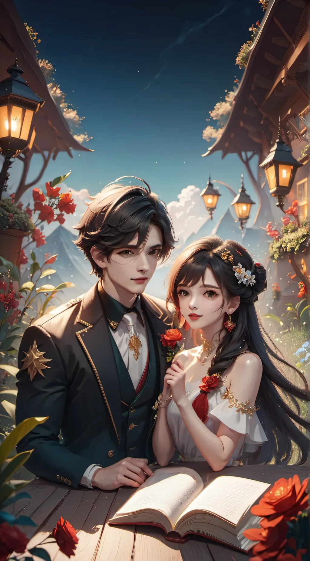 ai character: leo background