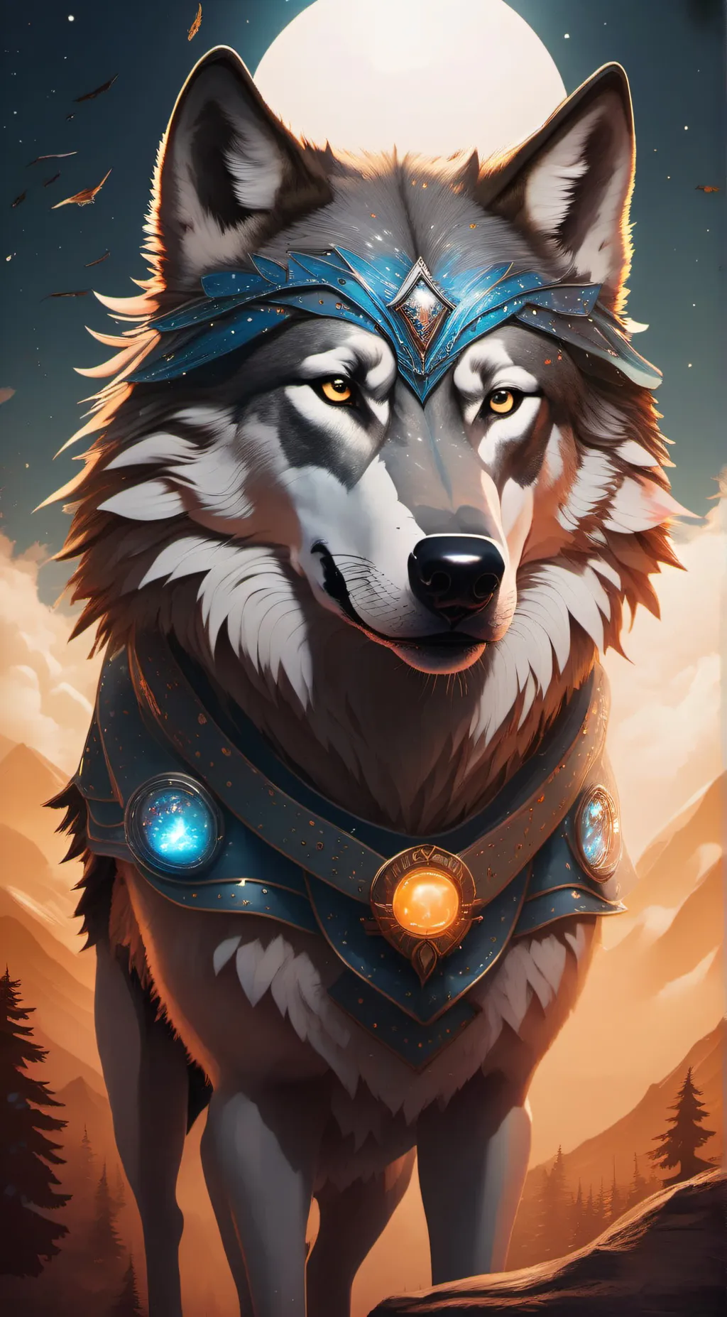 ai character: THE COPIER background