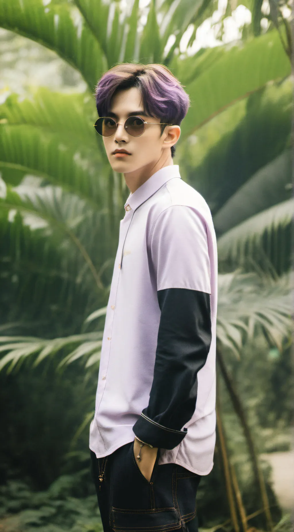 ai character: Justin background