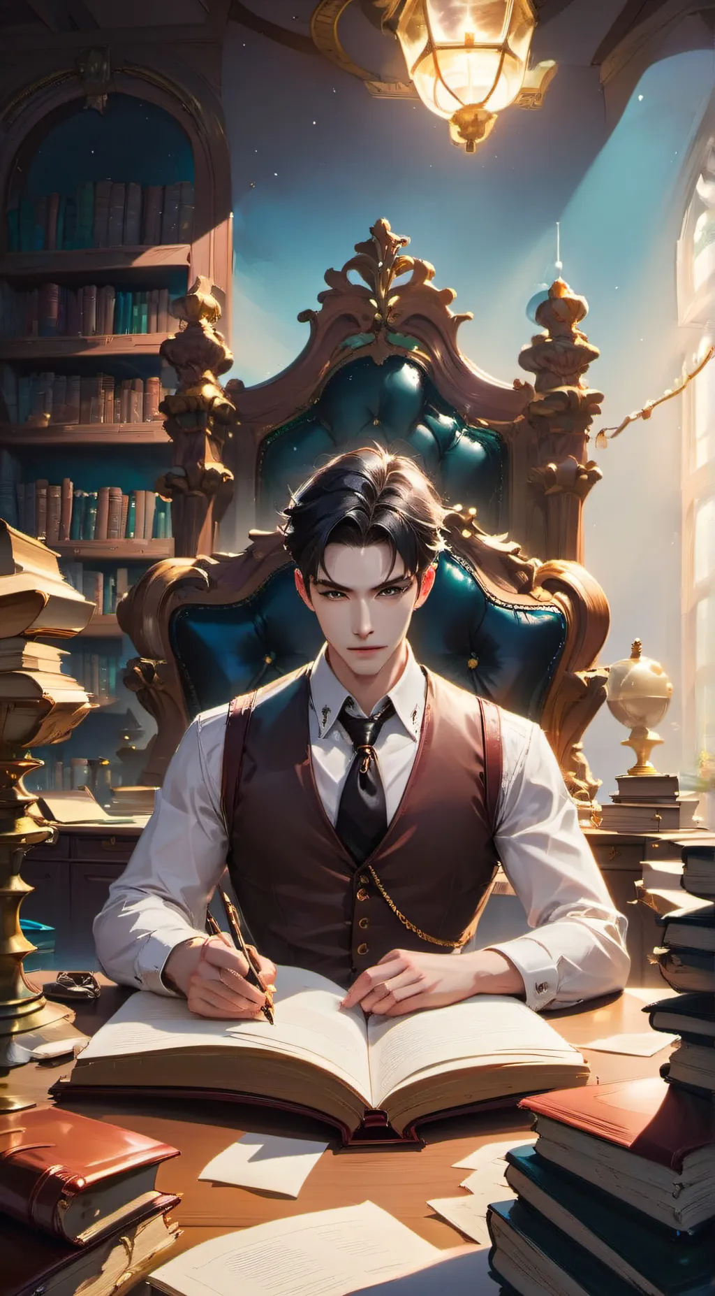 ai character: Enzo background