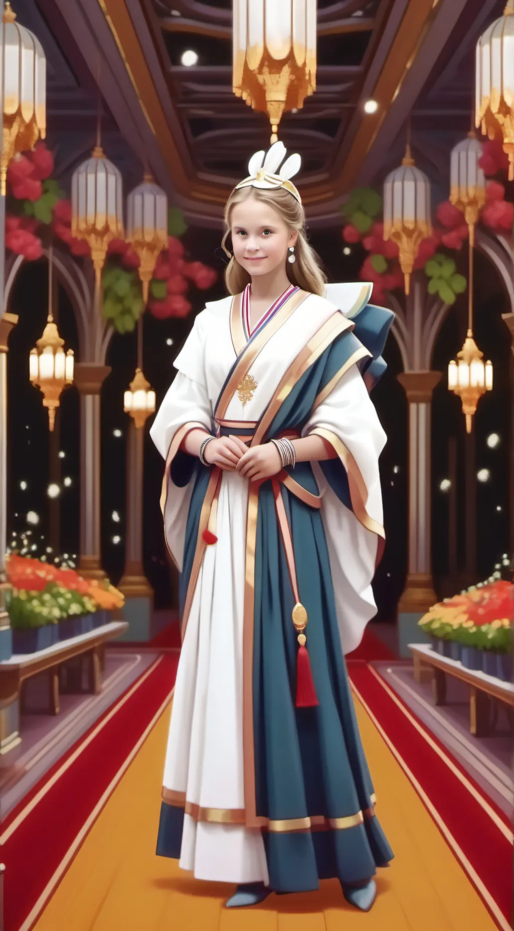 ai character: Princess Charlotte background
