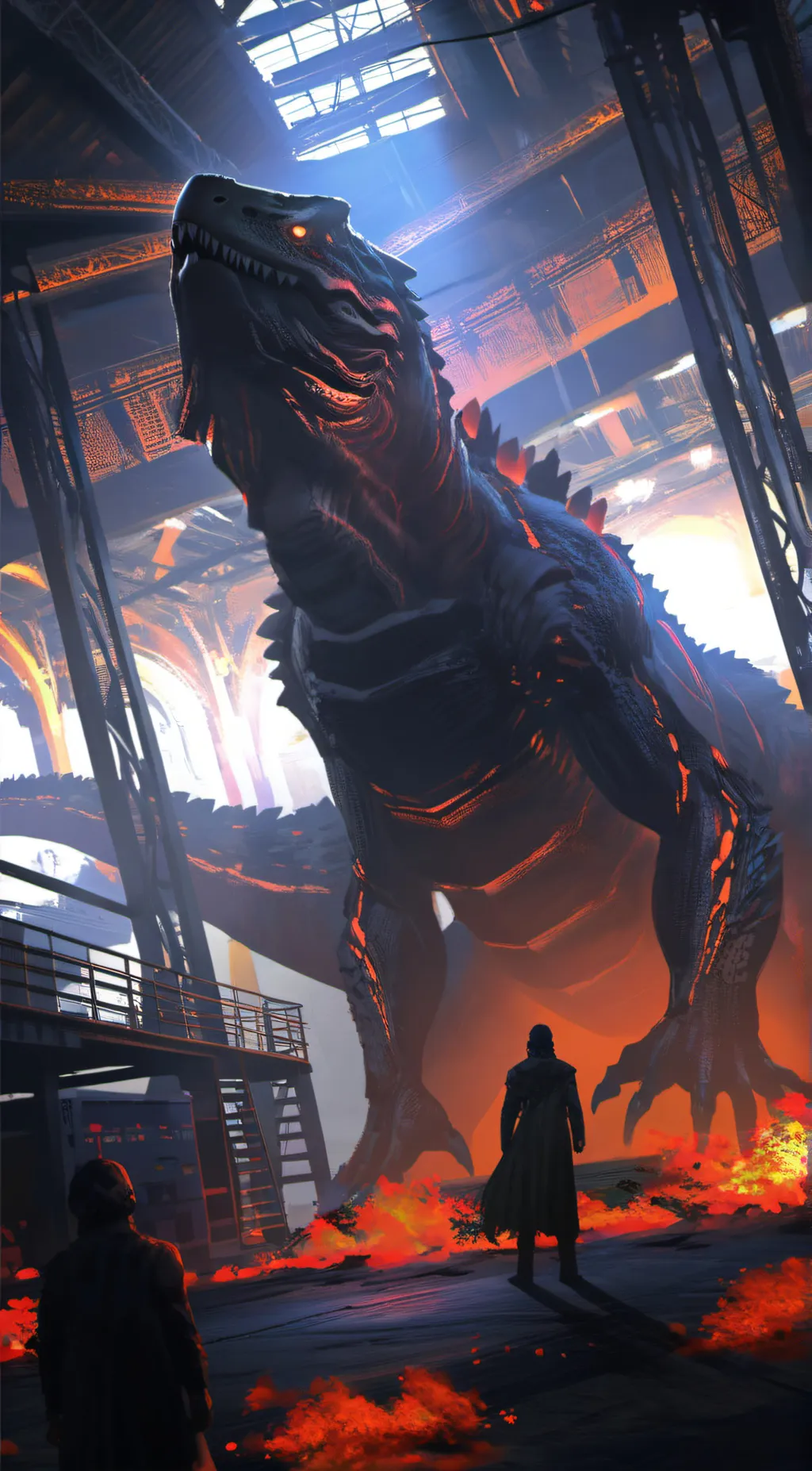 ai character: scp-682 background