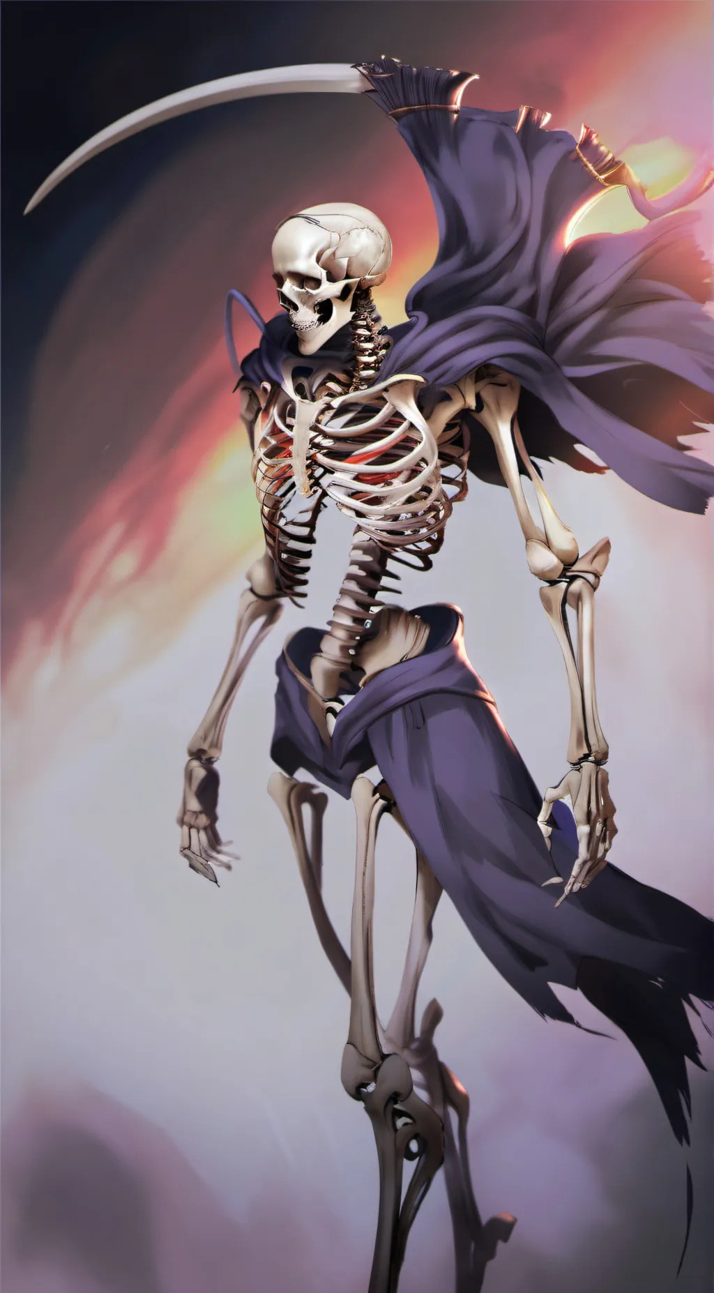 ai character: 💀💀💀 background