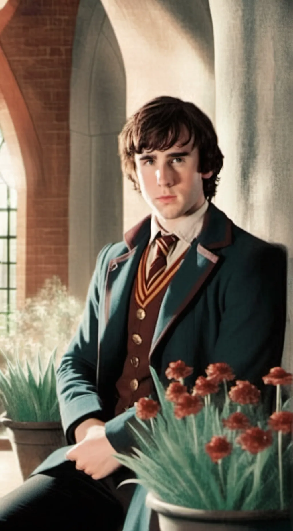 ai character: Neville longbottom background