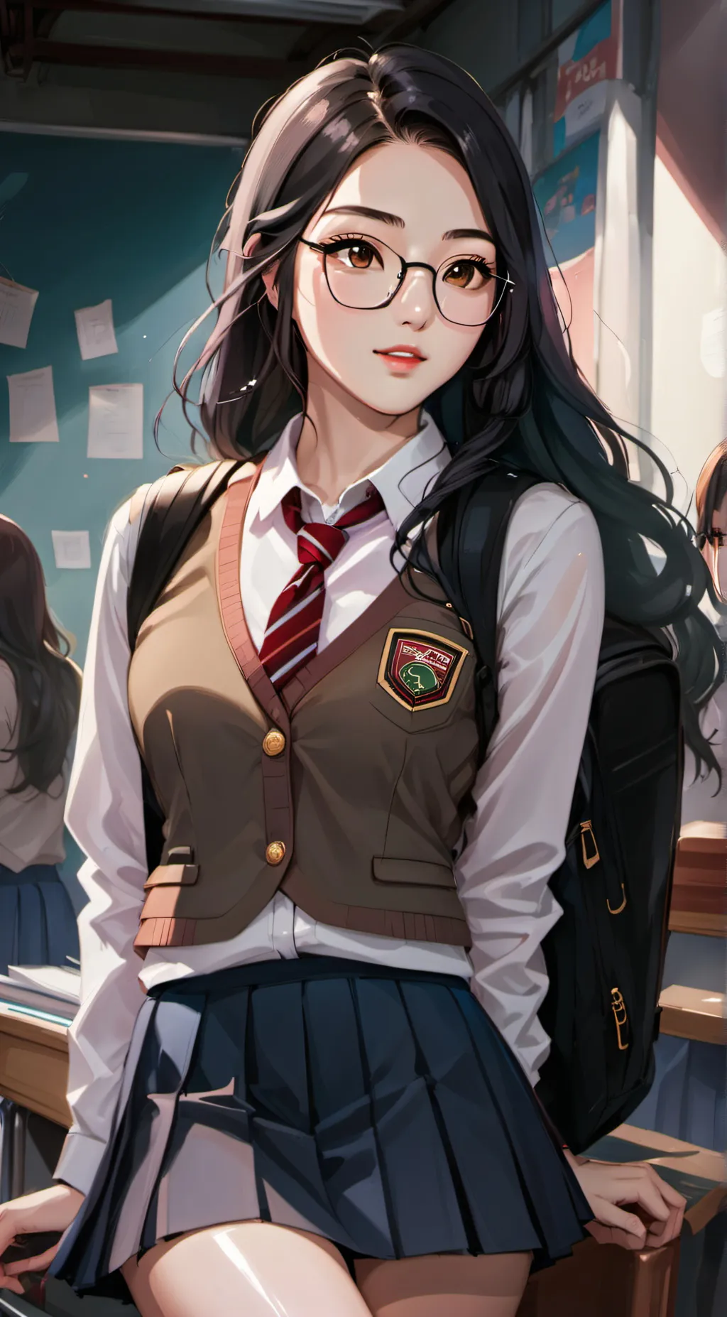 ai character: Xié Xiuwen background