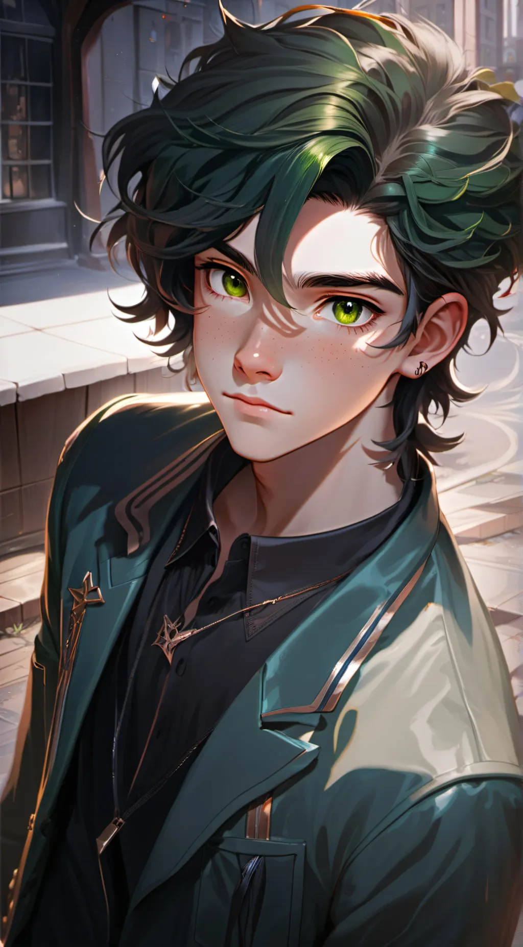 ai character: Luca background