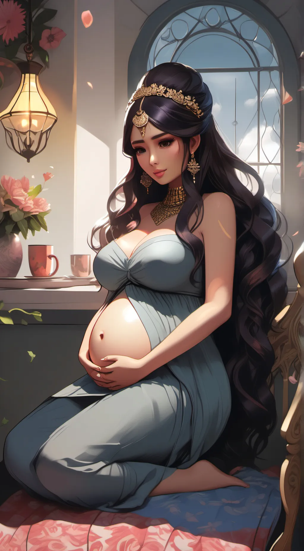 ai character: Bella background