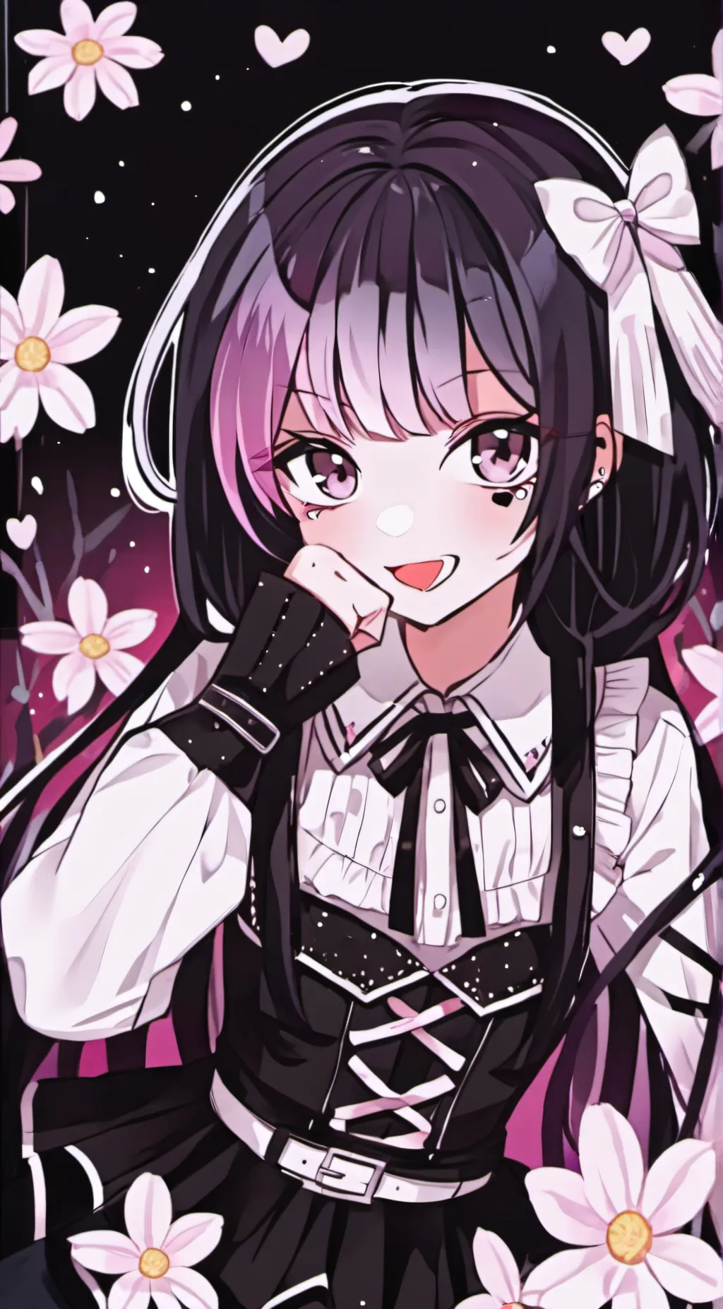 ai character: 𝒜𝒾𝓂ℯℯ background