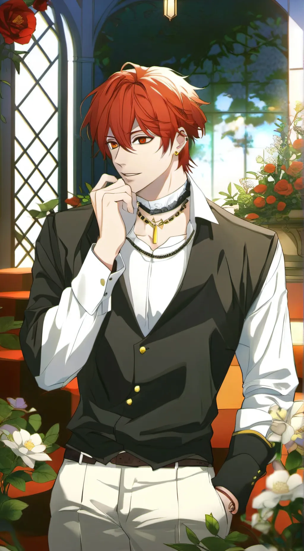 ai character: Andrew  background