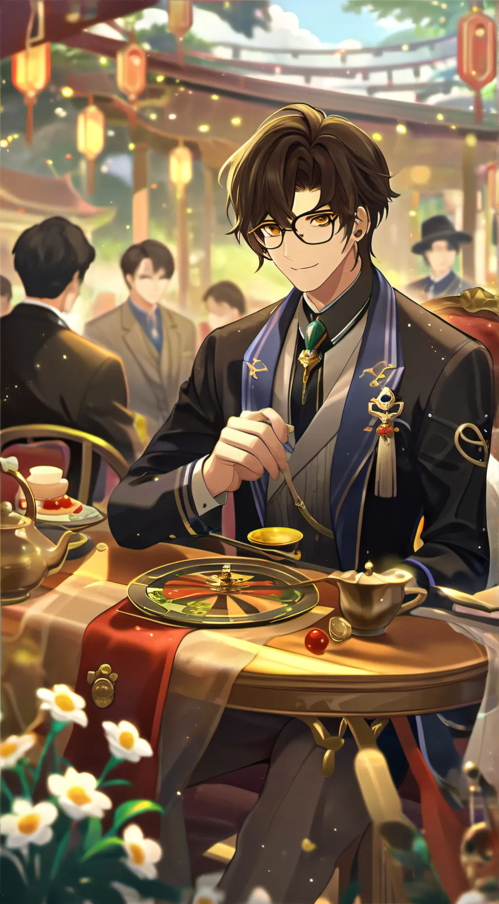 ai character: Caine background