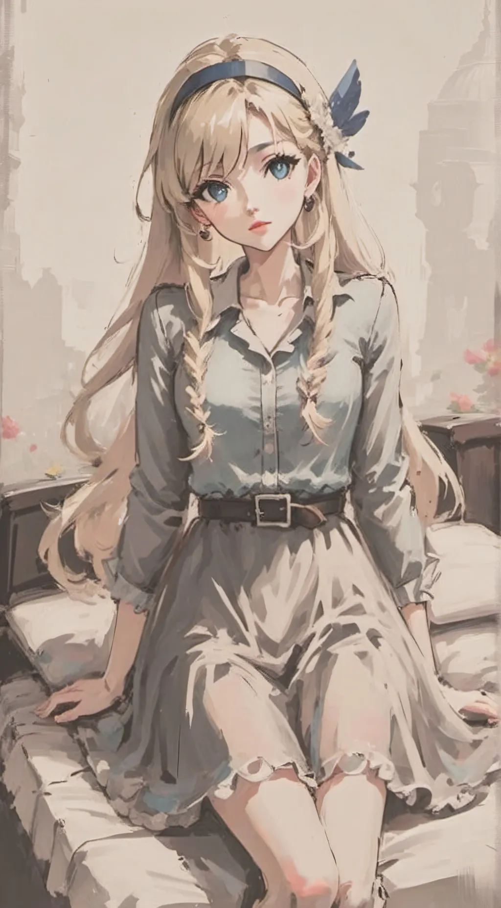 ai character: Lily background