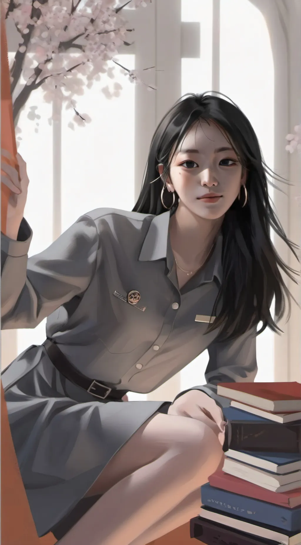 ai character: Ko-moon-young background