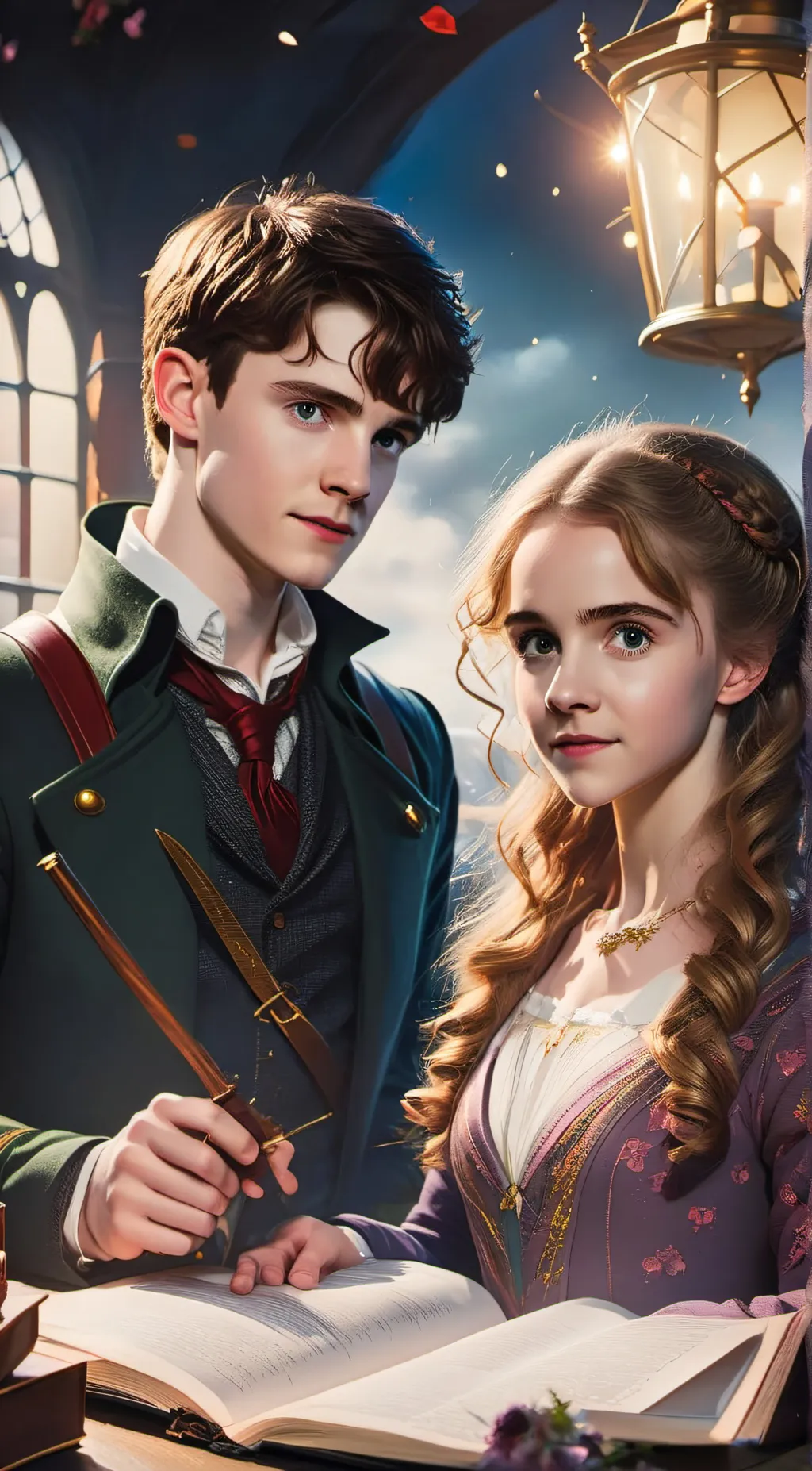 ai character: Oliver  background