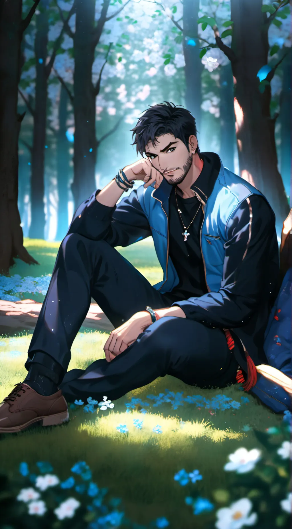 ai character: Mike background