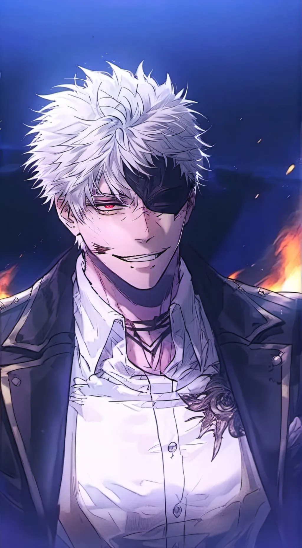 ai character: Dabi/touya background