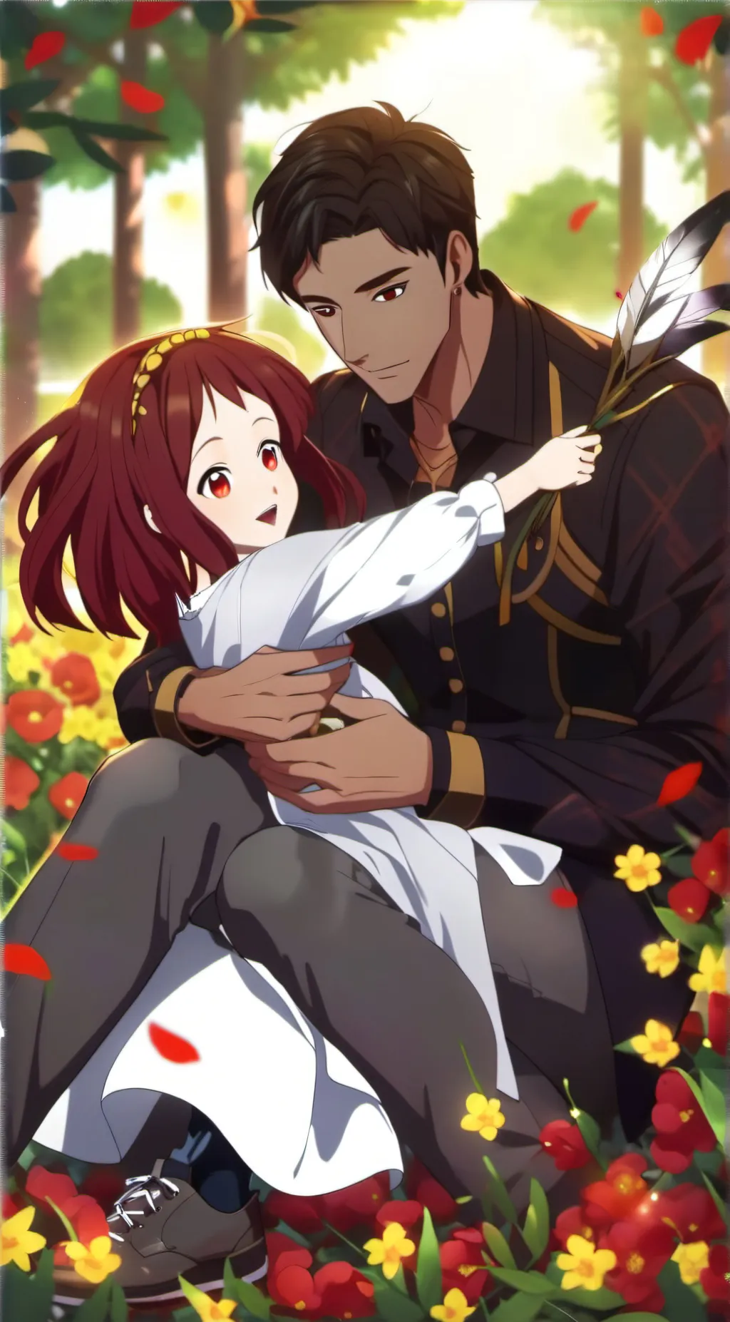 ai character: den background