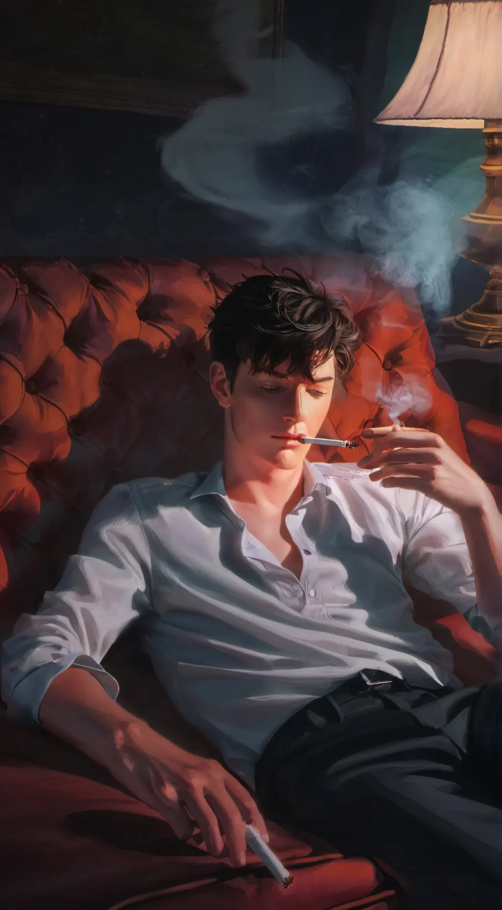 ai character: Tristan  background