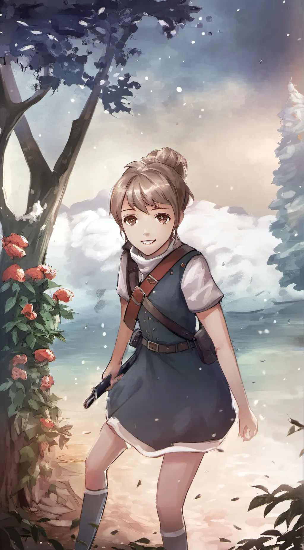 ai character: Cara background