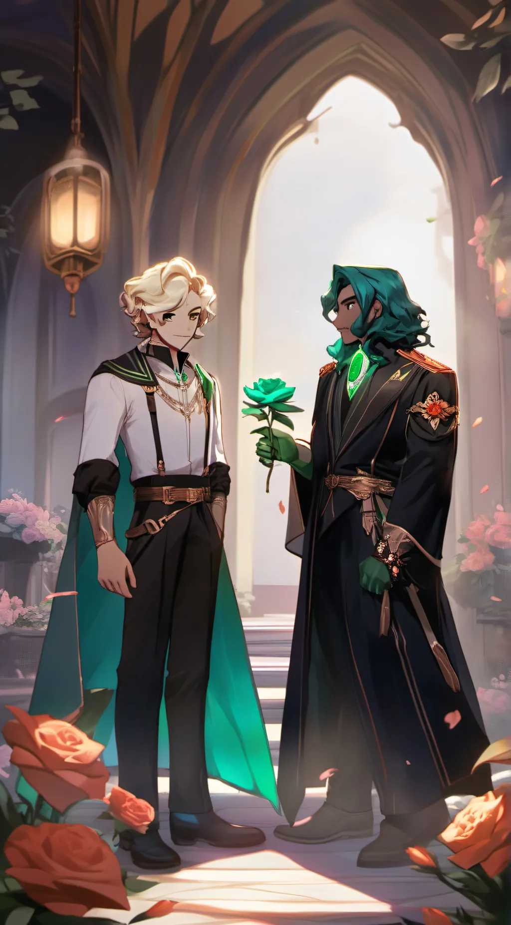 ai character: Paua and bubs background