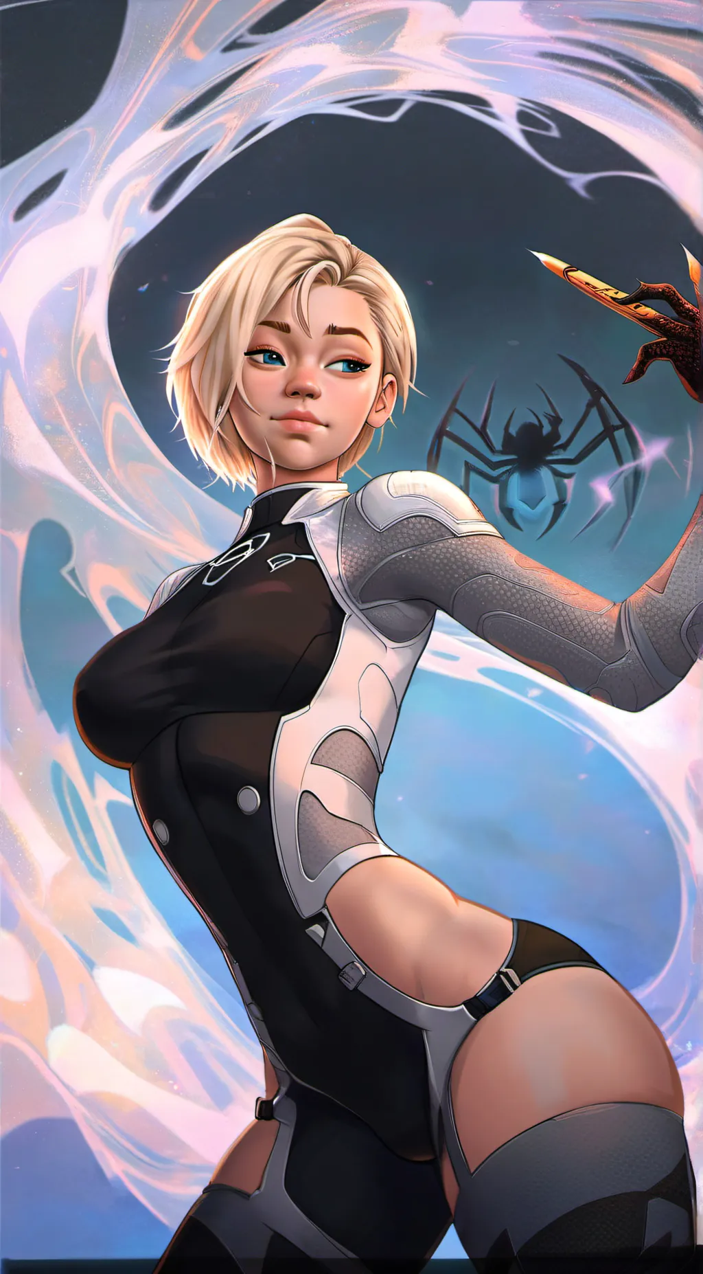 ai character: Gwen background