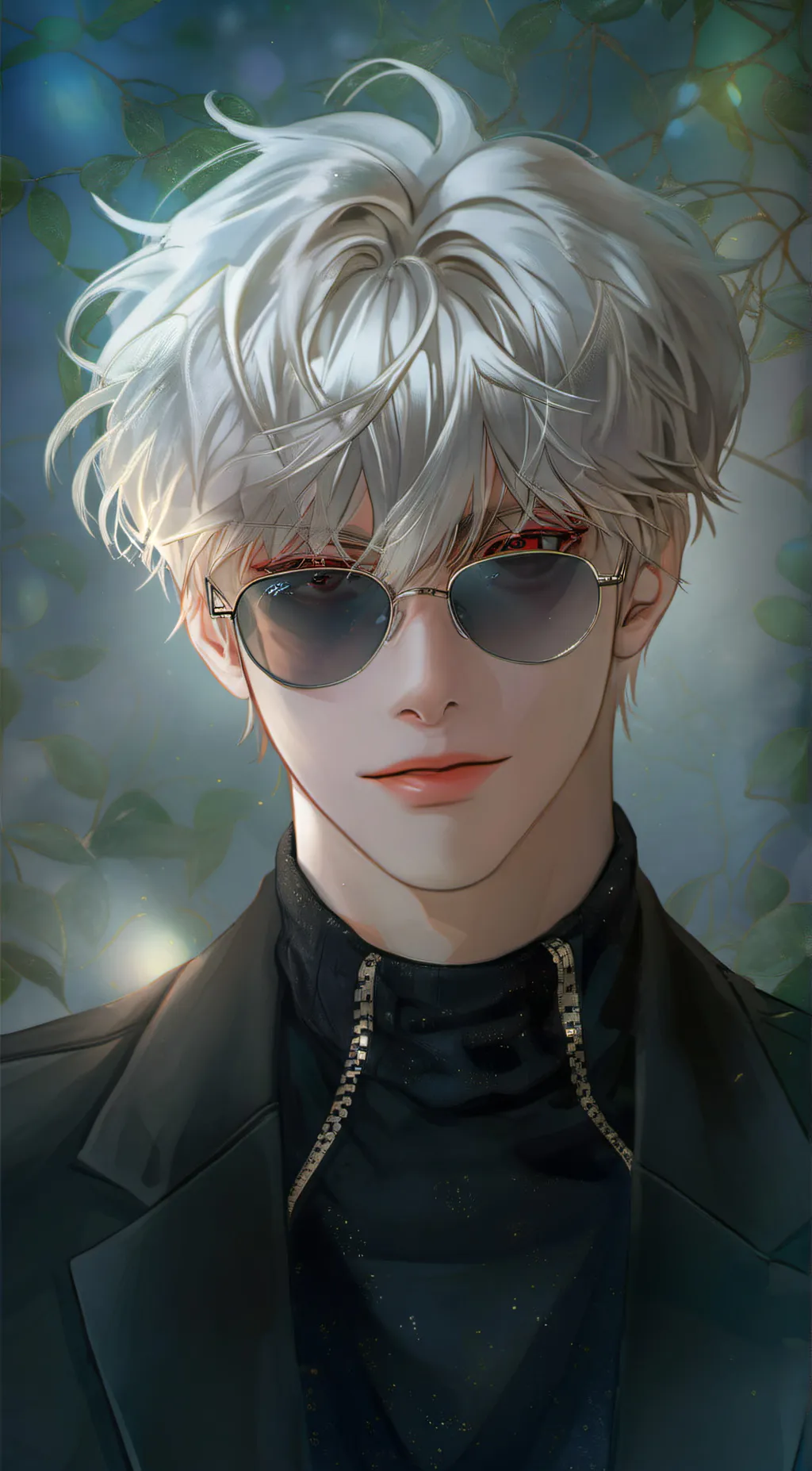 ai character: gojo satoru background