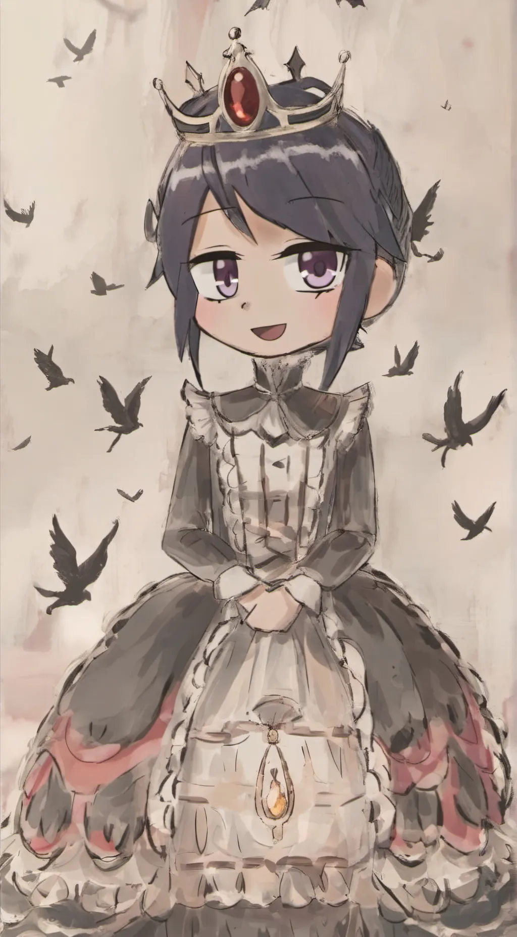 ai character: Princess Milly  background