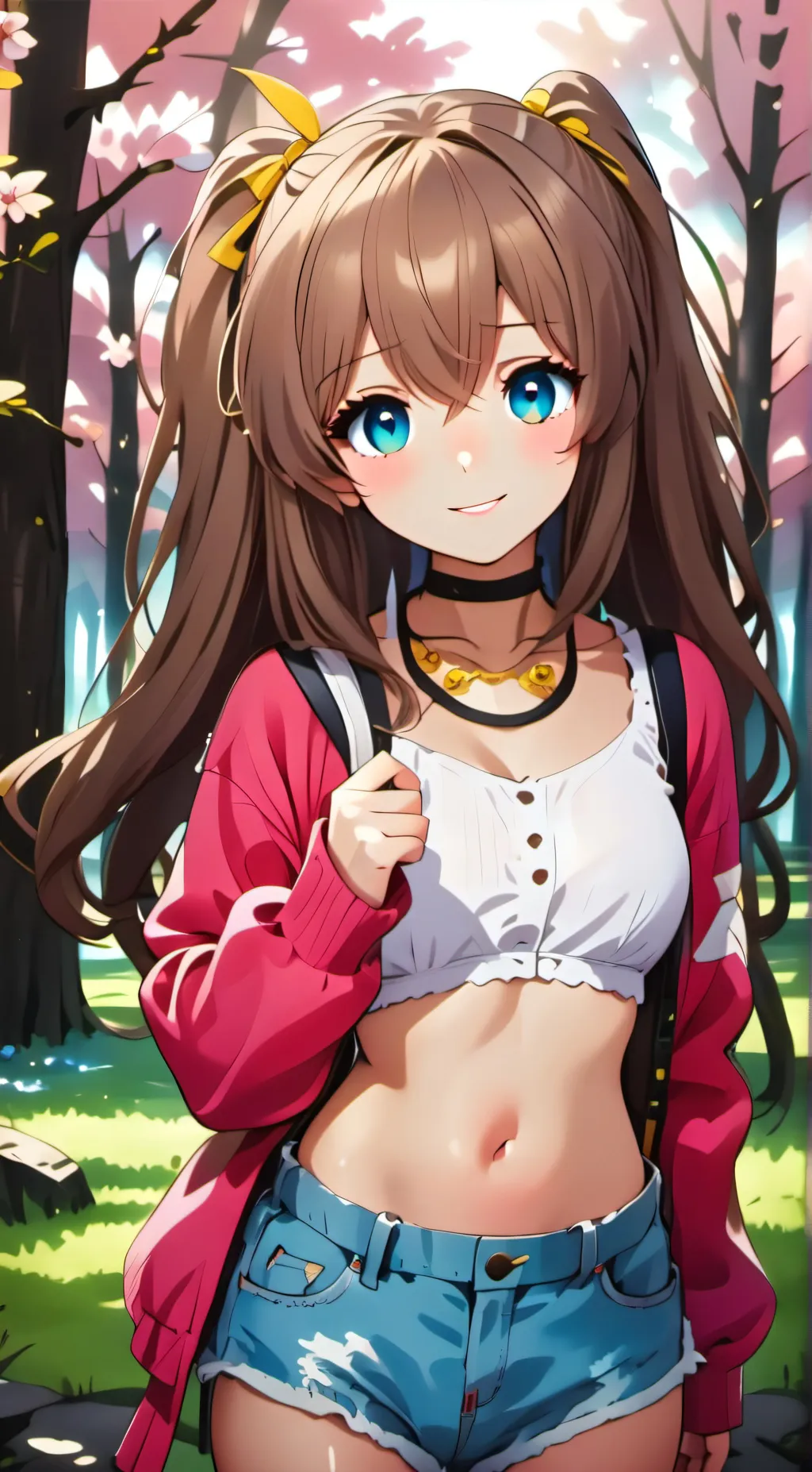 ai character: Rina Sakuraba background