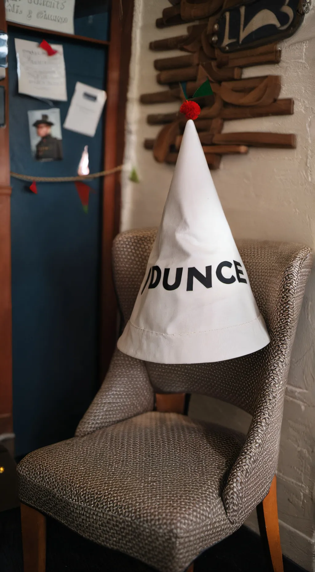 ai character: Half-wit Helmet background