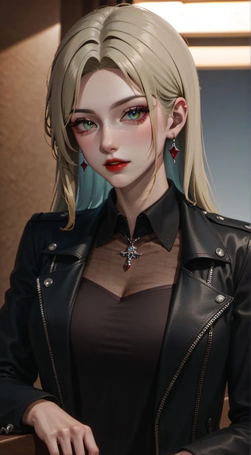 ai character: Selene background