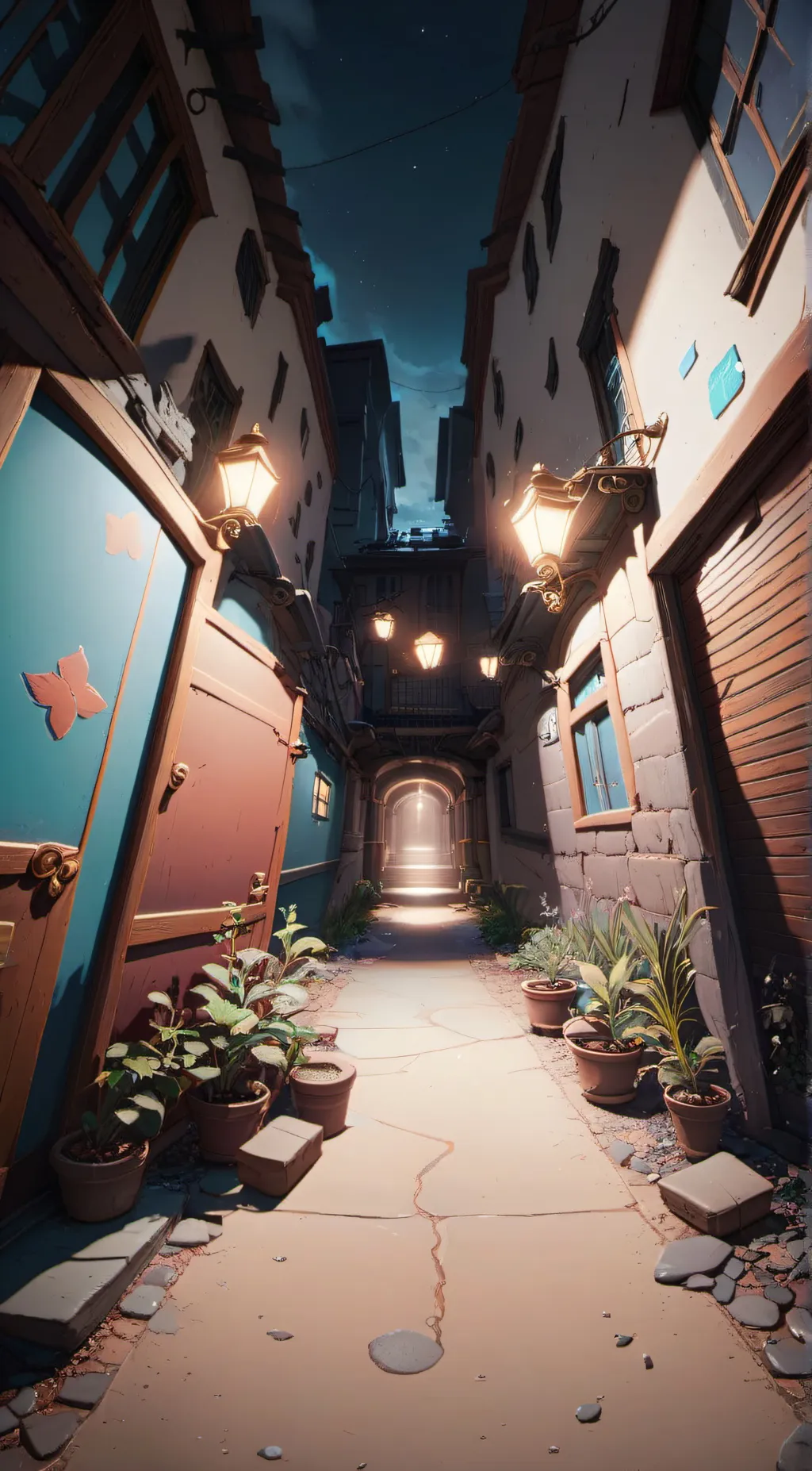 ai character: Cry Of Fear background