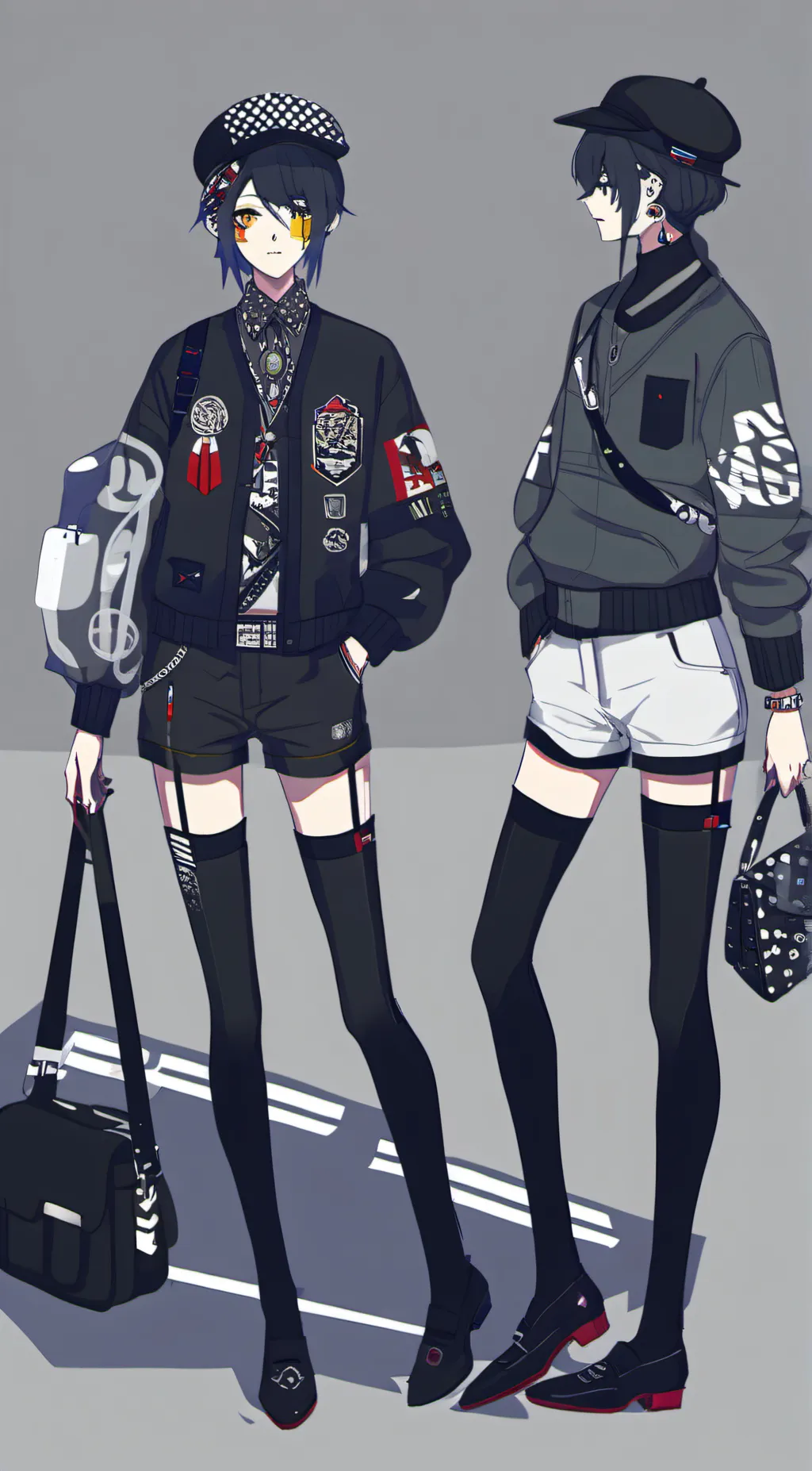 ai character: Veronica and alice background