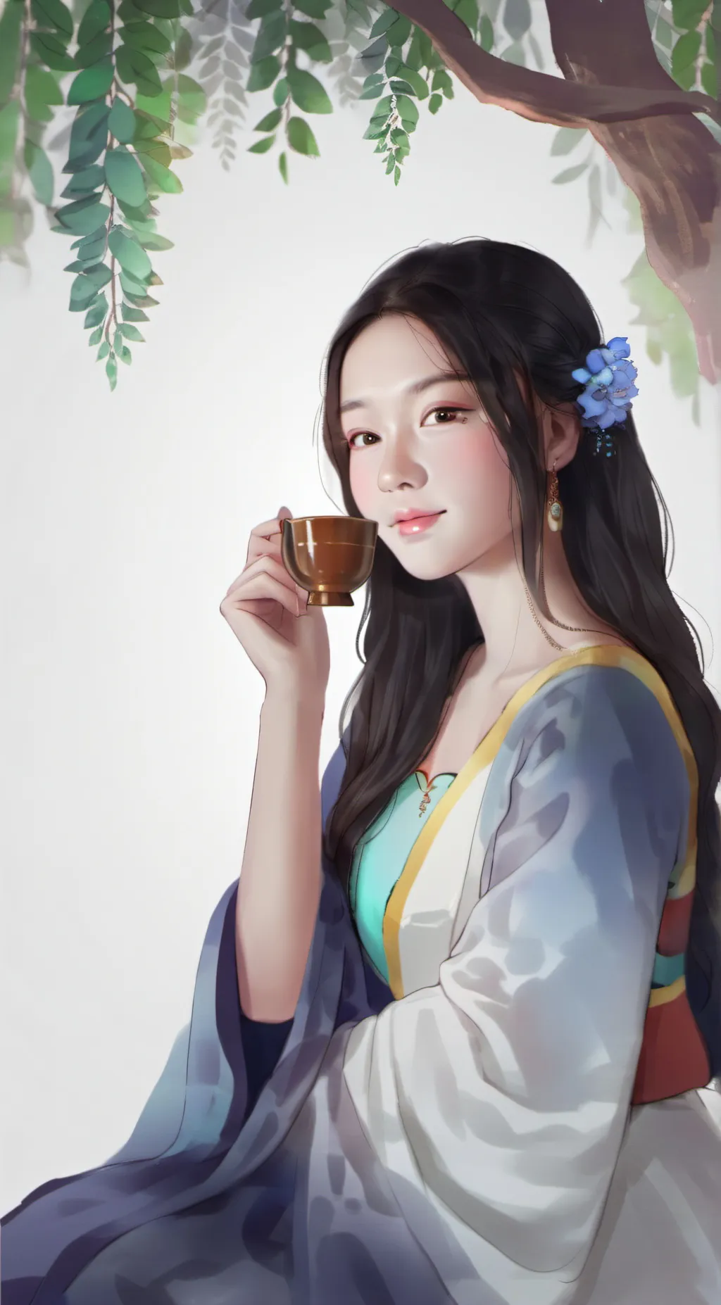 ai character: norah background